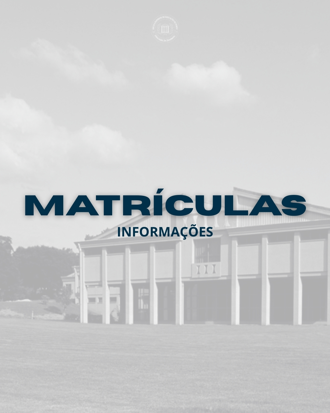 Matrículas | Informações